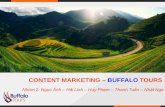 Content marketing - Buffalo tuor