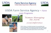 USDA-Farm Service Agency Farm Loan Programs