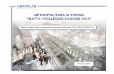 Progetto metropolitana di Torino - Tratta  Collegno-Cascine Vica