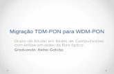 Migração TDM-PON para WDM-PON