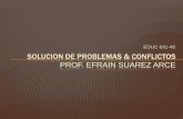 Solucion de problemas & conflictos