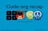 Code.org recap