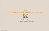 Taller: Mi Primer Sitio Web con Joomla