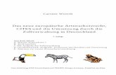 WWF Deutschland und TRAFFIC Europe/Germany - Weerth: Das neue europäische Artenschutzrecht, CITES und die Umsetzung durch die Zollverwaltung in Deutschland - 2. Auflage 2001