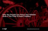 Why You Should Care About Your Website