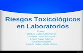 Riesgos toxicológicos en laboratorios
