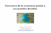 Panorama de la economía global y sus grandes desafíos