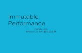 Immutable, performance and components communication