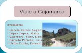 Cajamarca. Viaje de estudios