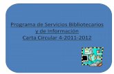 Programa de servicios bibliotecarios y de informacin (1)