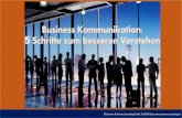 Business Kommunikation:  5 Schritte zum besseren Verstehen