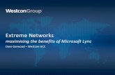 Extreme & Microsoft Lync
