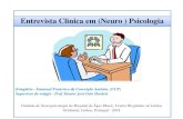 Entrevista clinica em Neuro-psicologica