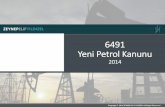 6491 Yeni Petrol Kanunu