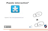 Puzzle interactivo