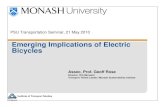 Emerging Implications of Electric Bicycles
