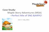 Case Study: Maple Story Adventures