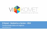 VI Komet - Backend as a Service - 2015