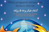 Media pengajaran bahasa arab berbasis internet