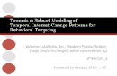 Rinko - Towards a Rubust Modeling of Temporal Interest Change for Behavioral Targeting
