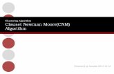 Research - Clauset Newman Moore(CNM) Algorithm