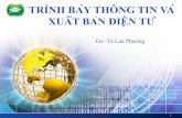trinh bay thong tin va xuat ban dien tu