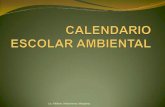 Calendario Escolar Ambiental