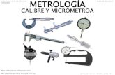 Calibre y micrómetro