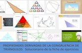 Propiedades derivadas de la congruencia de triángulos   solucionario