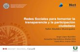 Redes Sociales en programa MuNet Costa Rica 2015