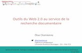 Outils du web 2.0 au service de la recherche documentaire mediaquitaine e_chomienne_mai2015