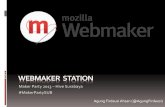 Mozilla Webmaker at #MakerpartySUB