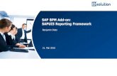 SAP BPM Add-On: SAP UI5 Reporting Framework