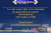 CLG - GNURadio et USRP