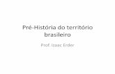Pré história do território brasileiro