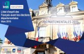 Sondage Ipsos / Sopra Steria - L’état d’esprit des Français avant les élections départementales