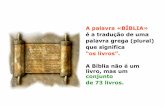 Os livros da bíblia