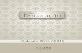 Sultan - Catálogo Decoração 2014/2015 (Cortinas, tapetes, capas de sofá)
