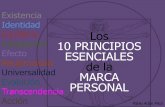 Los 10 principios esenciales de la marca personal