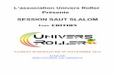 Univers roller senegal Session Saut Slalom 2014