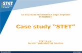 La sicurezza informatica degli impianti industriali - Case study "STET"