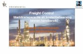 Freight Control - Markttransparantie en kostenbeheersing binnen handbereik!
