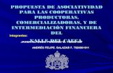 Propuesta de asociatividad para las cooperativas productoras, comercializadoras y financieras del Valle del Cauca