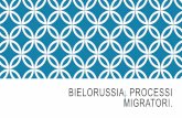 Bielorussia. Processi migratori.
