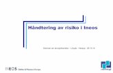 Håndtering av risiko v/ Ola Brevig