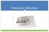 Demencia alzheimer