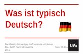 Typisch deutsch?