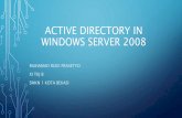 Instalasi dan Konfigurasi Active Directory di Windows Server 2008
