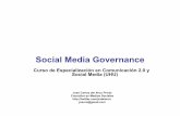 Taller sobre Social Media Governance y Riesgos