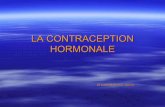 La contraception hormonale